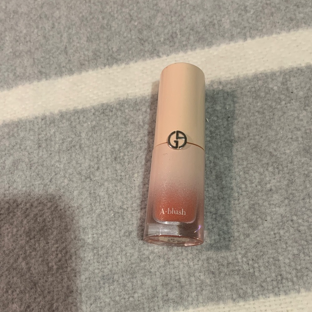 Giorgio Armani A-Blush Liquid Blush — Peachy Coral Pink